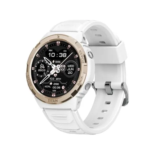 Maxcom FW100 Titan Valkiria White - Smartwatch für Frauen - Multimedia, Wearables, Smartwatch. Die Valkiria inspiriert zu Abenteuern mit 70 Sportmodi und 24/7 Herzfrequenzüberwachung. Militärische Haltbarkeit und 50m Wasserfestigkeit machen sie zum idealen Begleiter.