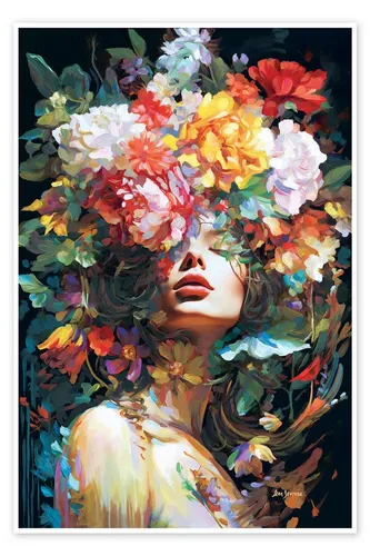 Posterlounge Wandbild Sich verlieben, Leon Devenice, erhältlich als Poster, Leinwandbild, Wandsticker oder Acrylglasbild