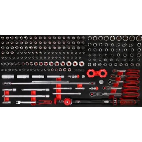 KS TOOLS 813.0213 Steckschlüssel-Satz 1/4'' + 3/8''