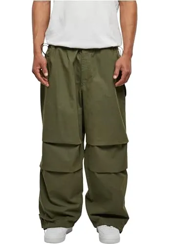 Urban Classics Herren Hose Wide Cargo Pants Olive 5XL