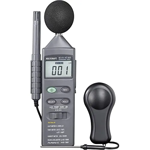 VOLTCRAFT Temperatur-Messgerät DT 8820 -20 bis +750°C - Temperaturmessgerät für präzise Messungen von -20 bis +750°C, ideal für vielseitige Anwendungen und schwer zugängliche Messobjekte.