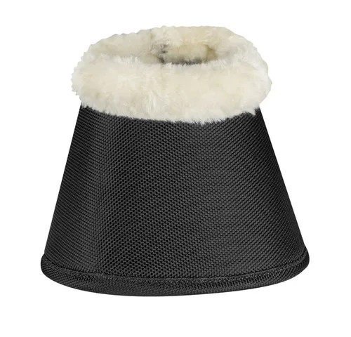 Waldhausen Hufglocken Comfort Fur schwarz M - Hochwertige Hufglocken für den Reitsport, Größe M, mit weichem Fell für zusätzlichen Komfort und Schutz. Ideal für den täglichen Einsatz im Stall und auf dem Platz.