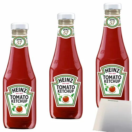 Heinz Tomato Ketchup 3er Pack 3x300ml Flasche usy Block
