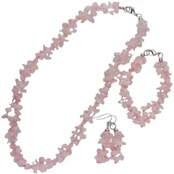 Firetti Schmuckset Multipack mit Rosenquarz von Firetti