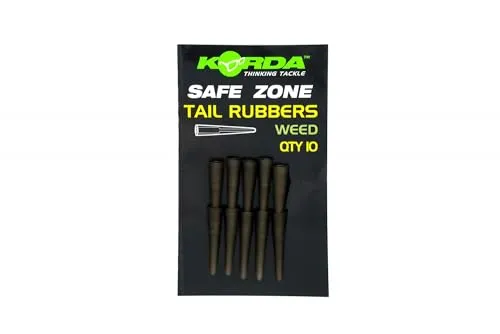 Korda Safe Zone Rubbers - 10 Gummischläuche, Farbe:Gravel (Kies)