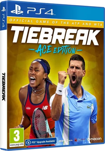 Tiebreak: The Official Game of the ATP and WTA - PS4 - Sportspiel für die PS4, erlebe realistische Tennisaction mit offiziellen Spielern und Turnieren.