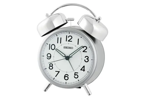Seiko QHK063S Glocken-Wecker mit Leisegang
