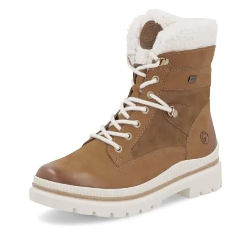 Remonte Damen Chelsea Boots D0C77 - Wanderschuhe mit wasserabweisendem remonteTEX, herausnehmbarer, schockabsorbierender Innensohle und optimalem Kälteschutz durch integrierte Thermo-Folie.