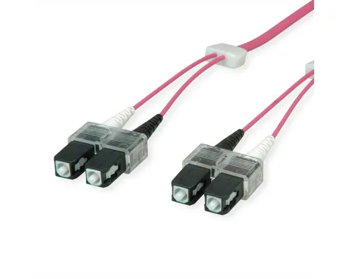 Easylan LWL-LED-Patchkabel duplex 50/125µm OM4