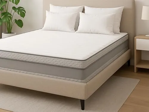 DREAMSTAR Comfort Taschenfederkernmatratze 140 x 200 cm - Ergonomische 7-Zonen Matratze mit punktelastischem Federkern für optimale Druckentlastung. 30 Nächte Probeschlafen – risikofrei und komfortabel!