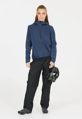 ENDURANCE Women's Seren Cycling Rain Pants - Wasserdichte Regenhose in Schwarz, Gr 44 - XXL - Fahrradbekleidung - Wasserdichte und winddichte Regenhose mit getapten Nähten, ideal für Mountainbiking und Bikepacking.