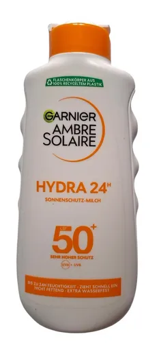 Garnier Ambre Solaire Sonnenmilch Hydra LSF 50+, 200 ml von Garnier