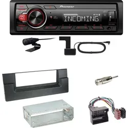 Pioneer MVH-330DAB Bluetooth Digitalradio Einbauset für BMW 5er E39 ab 10/2000
