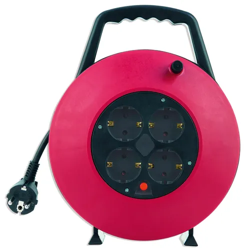 Kabeltrommel in rot von Roller