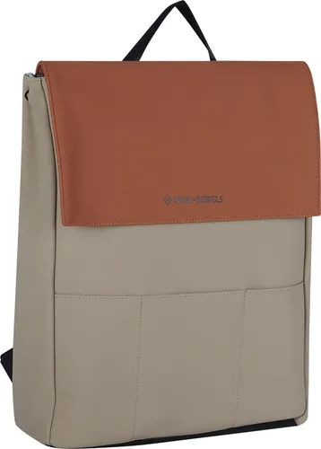 New Rebels Liam Lincoln Orange Beige Rucksack