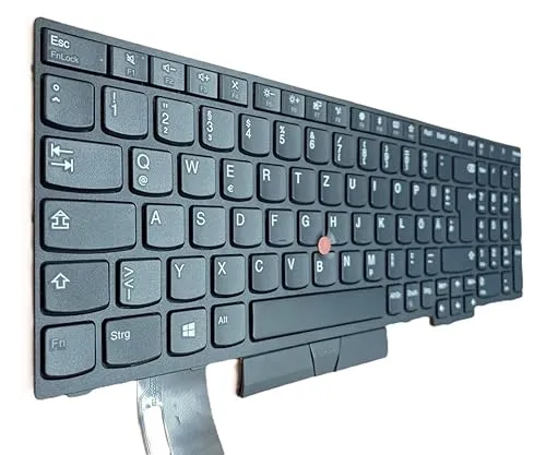 T-ProTek DEUTSCHE - Tastatur Keyboard kompatibel für Lenovo ThinkPad L590 20Q7/20Q8