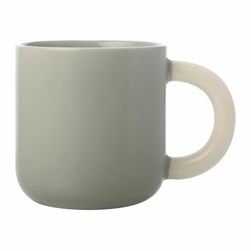 Maxwell & Williams Becher Sherbet, Tasse, Kaffeetasse, Porzellan, Grau, 370 ml