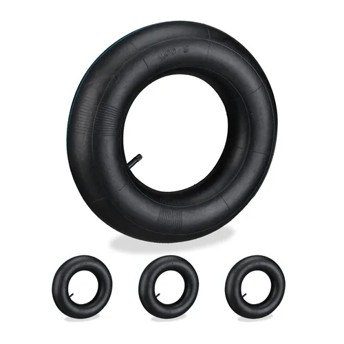 Schlauch Ersatzschlauch Innenschlauch Schubkarren Schlauch Gummi 4.00-8 4er Set