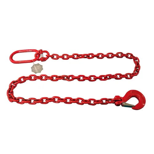 Rückekette Forstkette Schleifkette Chokerkette Kette mit Haken Ø 10 mm Länge 2m