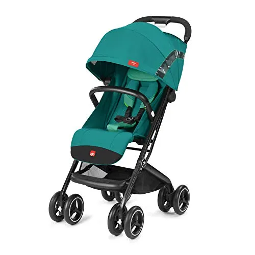gb Gold Buggy Qbit+ All Terrain, 3-in-1 Reisesystem, 0-15 kg, Ab Geburt bis ca. 4 Jahre, Luxus Traveller, Laguna Blue
