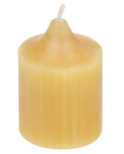 Steinhart Kerzen Bienenwachskerze 100% Bienenwachs Votivkerze 55 x Ø 37 mm