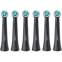 Braun Oral-B iO Radiant White BLACK 6er Aufsteckbürsten von Braun