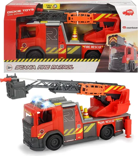Dickie Toys Scania Feuerwehrauto 35cm