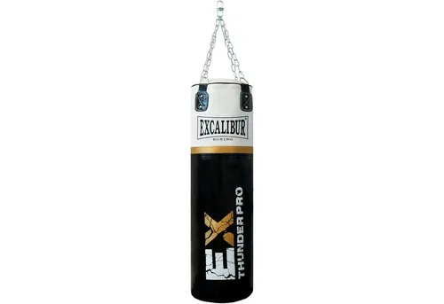 EXCALIBUR Boxing Boxsack Thunder Pro 120 - Profi Sandsack für Fitnessboxen - EXCALIBUR Boxsack THUNDER PRO 120, gefüllt und strapazierfähig, ideal für effektives Boxtraining. Mit hochwertigem Kunstleder im Carbon-Look und 34 kg Gewicht ist er der perfekte Trainingspartner.