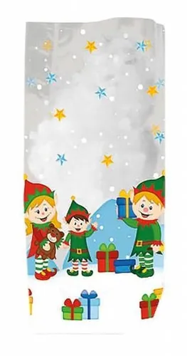 GESCHENK-BODENBEUTEL GNOME 11,5 x 19 cm FOLIEN-BEUTEL GESCHENKVERPACKUNG