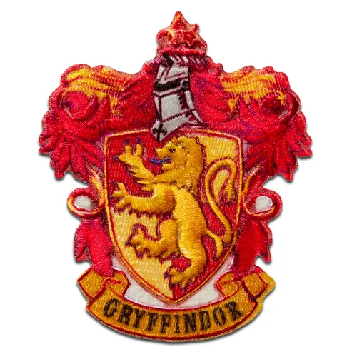 Harry Potter © Gruffindor Wappen - Aufnäher / Bügelbild / Aufbügler / Patches /