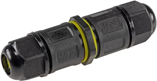 ChiliTec Kabelverbinder Wasserdicht 3-polig IP68 230V Verteilerdose für Kabel Ø 6-11mm Klemmanschluss