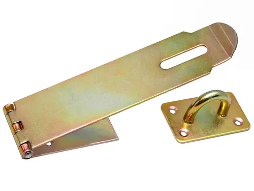 Sicherheitsüberfalle 200/50 Überfallscharnier Überfalle Gelb verzinkt