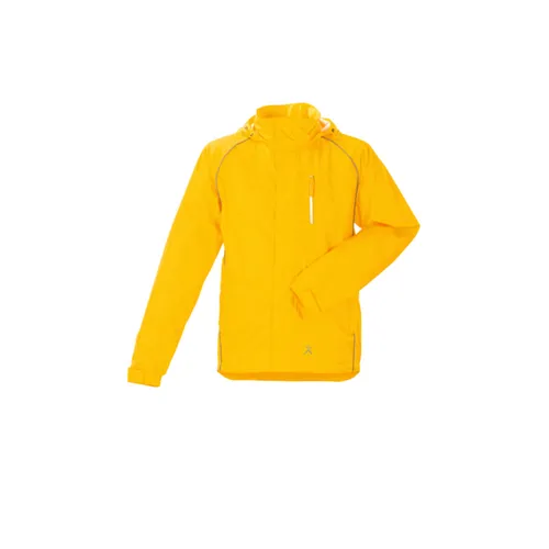 Planam Outdoor Monsun Jacke Gelb Gr. M - Wetterfest und vielseitig einsetzbar - Sonstige Kategorie, ideal für Outdoor-Aktivitäten, schützt zuverlässig vor Wind und Regen.
