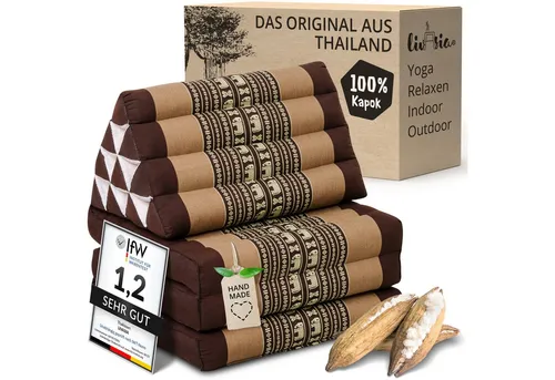 Zierkissen Braun von livasia