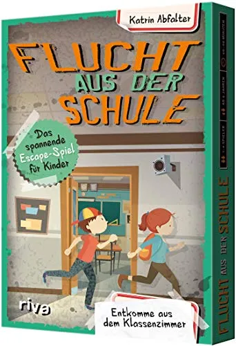 Flucht aus der Schule – Das spannende Escape-Spiel für Kinder: Entkomme aus dem Klassenzimmer. Das perfekte Geschenk für alle Escape-Room-Rätsel-Fans. Ab 10 Jahren