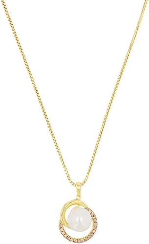 JOOP! Halskette 2038031 - Halskette aus 925/-Sterling Silber vegoldet, elegant und stilvoll, perfekt für Damen, die ein besonderes Accessoire suchen.