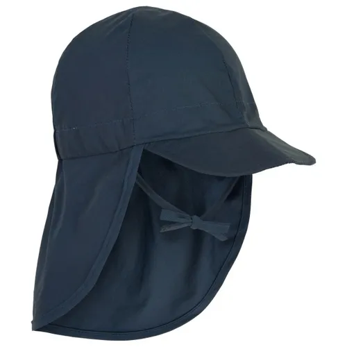 Mikk-Line - Kid's Summercap Long Neck Solid - Cap Gr 47 cm - 12-18 Months blau