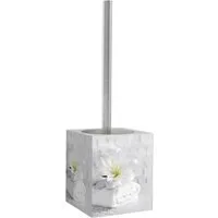 Sanilo WC-Bürste Good Feeling – Stylische Toilettenbürste für jedes Bad - Moderne WC-Bürste mit rostfreiem Edelstahlgriff und auswechselbarem Bürstenkopf. Ideal für individuelle Badgestaltung und sofort einsatzbereit, ganz ohne Bohren!