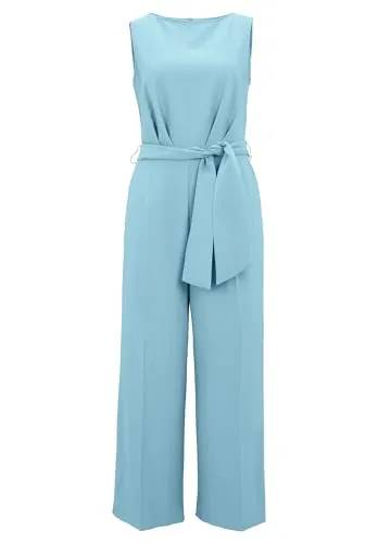 Betty Barclay Damen Jumpsuit mit Eingrifftaschen in blau von Betty Barclay