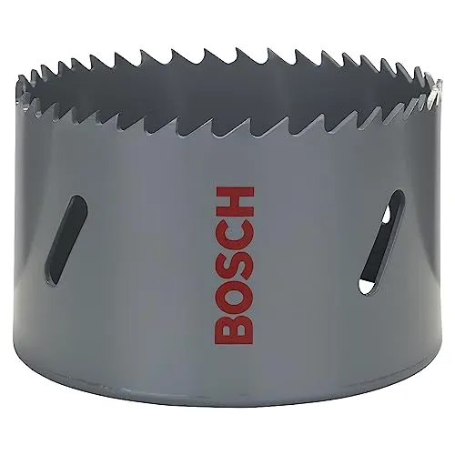 Bosch Accessories Bosch Professional 1x Lochsäge HSS Bimetall für Standardadapter (für Metall, Aluminium, rostfreiem Edelstahl, Kunststoffen und Holz, Ø 79 mm, Zubehör Bohrmaschine)
