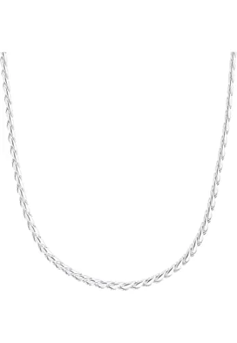 s.Oliver Edelstahl Halskette für Damen - Elegante Kette (42+3 cm) aus hochwertigem Edelstahl, ideal als Geschenk in einer stilvollen Schmuckbox. Perfekt für jeden Anlass und die stilbewusste Frau.