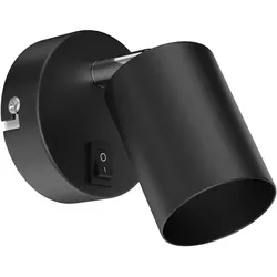 Wandleuchten, Wandbeleuchtung Schwarz von LEDs Com