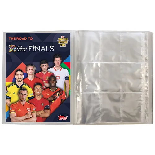 Road to 2022 UEFA Nations League Trading Cards - 1 Leere Sammelmappe