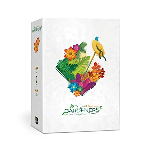 Gardeners (deutsche Version) - Kooperatives Echtzeitspiel - Gesellschaftsspiel, in dem ihr im Garten eines launischen Königs arbeitet und unter Zeitdruck die wechselnden Vorschriften erfüllt.