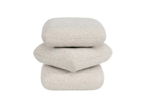 Duhome Hocker (9272D1), Bouclé Stoff, 360° Drehbar, Modern