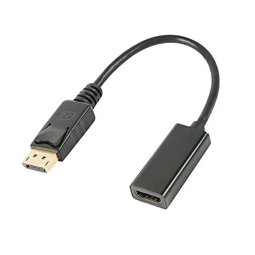 Orbsmart DisplayPort 1.2a auf HDMI 2.0 Adapter - 4K@60Hz (Ultra-HD) & 3D aktiver Adapter | DisplayPort (DP 1.2a) to HDMI 2.0 Adapter | Signalwander | Kabel | Stecker