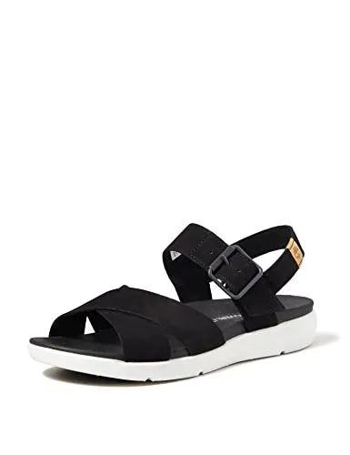 Timberland Wilesport, Damen Knöchelriemchen Sandalen, Schwarz (Nero (Jet Black) Tb0a27t60151), 37.5 EU