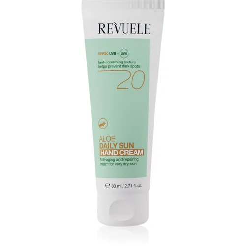 Revuele Aloe Daily Sun Hand Cream SPF 20 schützende Handcreme SPF 20 80 ml