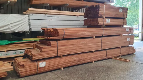 Produktbild Terrassendiele Garapa 21x90mm, 5,50m