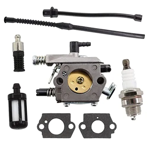 AISEN Vergaser Benzinschlauch Benzinfilter für chinesische Kettensäge 4500 5200 5800 MT-9999 2-Takt-Motor 52cc 45cc 58cc Tarus (Taurus), Timbertech, Plantiflex, Viron, ROK, BBT